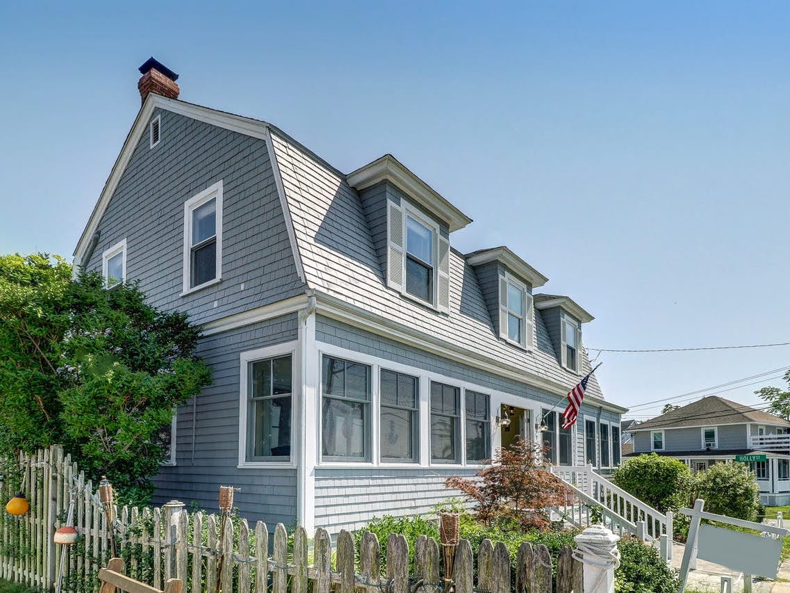 Two-story Cape Cod vacation rental home